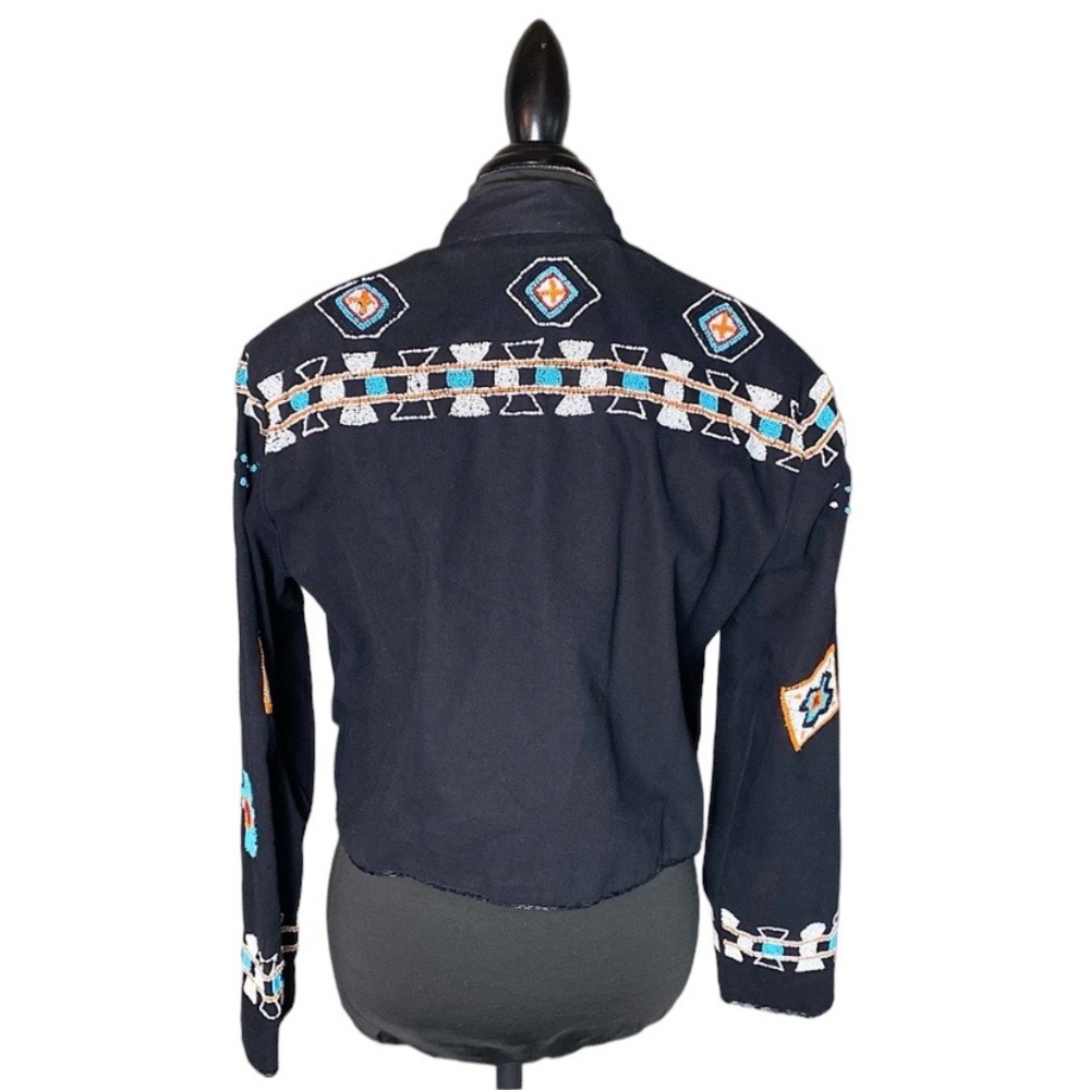 NWT VTG STONE RIVER BEADED TRIBAL JACKET - Picture 4 of 15